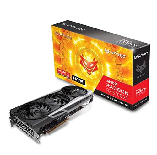 Sapphire NITRO+ Radeon RX 6700 XT 12GB GDDR6 Silver / Black image