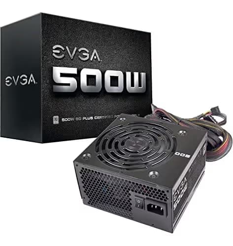 EVGA 500 W1 500W 80+ Certified Non-Modular image