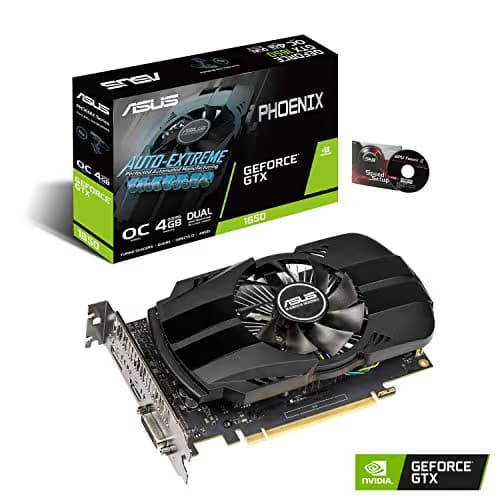 Asus Phoenix OC GeForce GTX 1650 G5 4GB GDDR5 Black main image