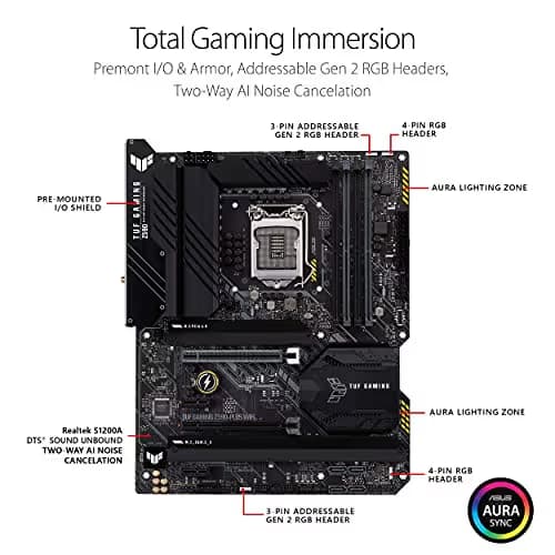 ASUS TUF Gaming Z590-PLUS WIFI DDR4 ATX image