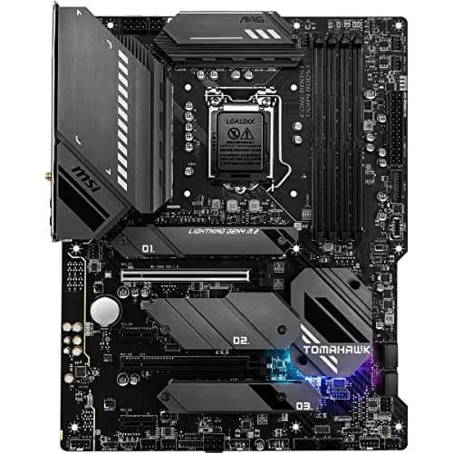 MSI MAG Z590 TOMAHAWK WIFI LGA 1200 ATX Motherboard image