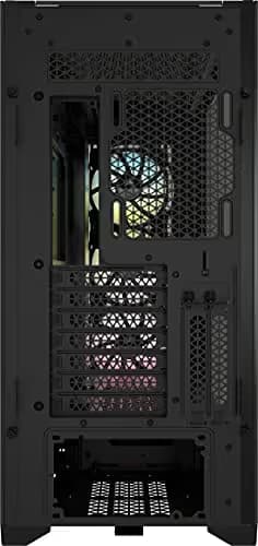 Corsair iCUE 5000X RGB ATX Mid Tower Black Tempered Glass Side Panel image