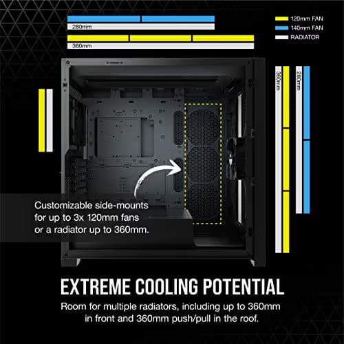 Corsair 5000D AIRFLOW ATX Mid Tower Black with Tempered Glass Side Panel image