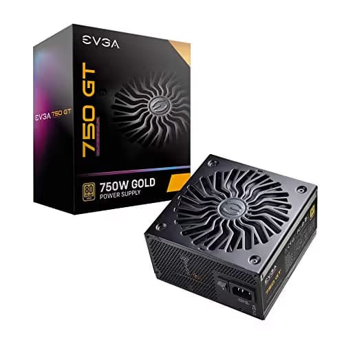 EVGA SuperNOVA 750 GT Black 750W Fully Modular 80+ Gold Certified image