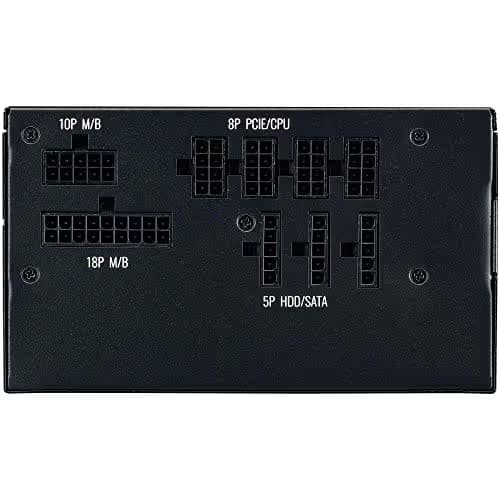 Cooler Master MWE Gold 650 V2 Fully Modular, 650W, 80+ Gold Efficiency, 2 EPS Connectors, 120mm HDB Fan, Semi-fanless Operation, 5 Year Warranty image