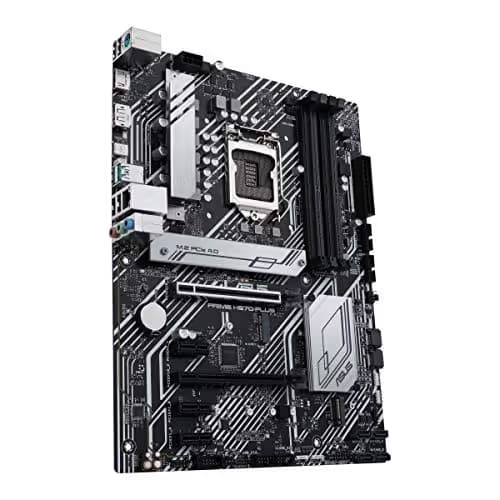 ASUS PRIME H570-PLUS LGA1200 (Intel® 11th/10th Gen) ATX motherboard (PCIe 4.0, 8 power stages, HDMI, DVI, DisplayPort, dual M.2, Intel 1Gb LAN, USB 3.2 Gen 2 Type-C®, Thunderbolt™ 4) image