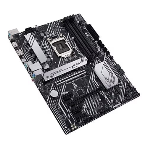 ASUS PRIME H570-PLUS LGA1200 (Intel® 11th/10th Gen) ATX motherboard (PCIe 4.0, 8 power stages, HDMI, DVI, DisplayPort, dual M.2, Intel 1Gb LAN, USB 3.2 Gen 2 Type-C®, Thunderbolt™ 4) image