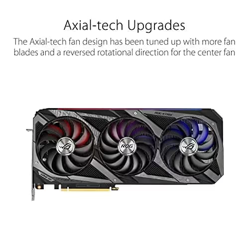 Asus ROG STRIX GAMING OC GeForce RTX 3080 Ti 12GB GDDR6X Black / Silver image