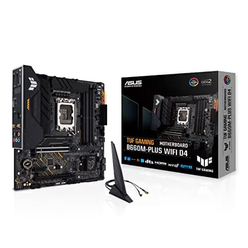 Asus B660 TUF GAMING B660M-PLUS WIFI D4 DDR4 Micro ATX main image