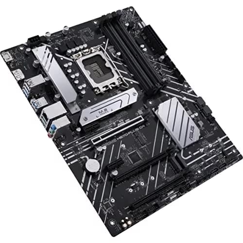 ASUS PRIME H670-PLUS D4 LGA 1700(Intel 12th Gen) ATX Motherboard (PCIe 4.0, DDR4,3xM.2 Slots, 2.5Gb LAN, DP,HDMI, Aura Sync) main image