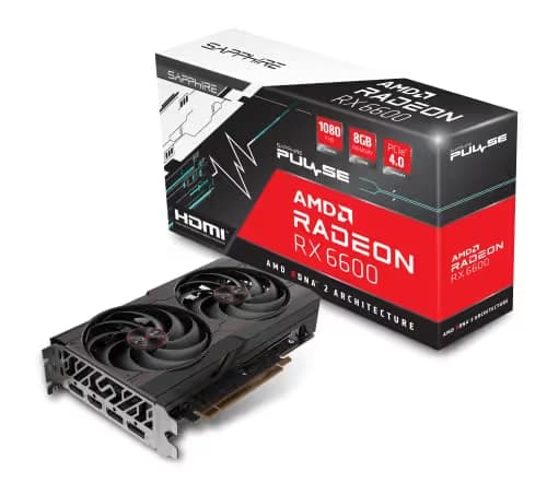Sapphire PULSE Radeon RX 6600 8GB GDDR6  image