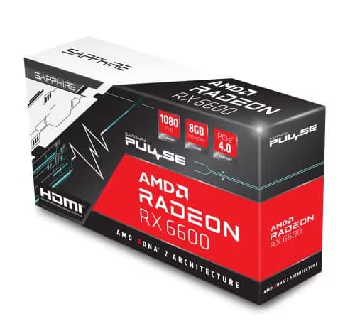 Sapphire PULSE Radeon RX 6600 8GB GDDR6  image