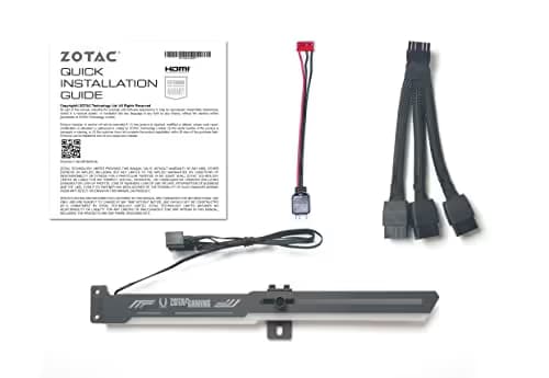 Zotac AMP Extreme Core Holo GeForce RTX 3090 Ti 24GB GDDR6X Black image