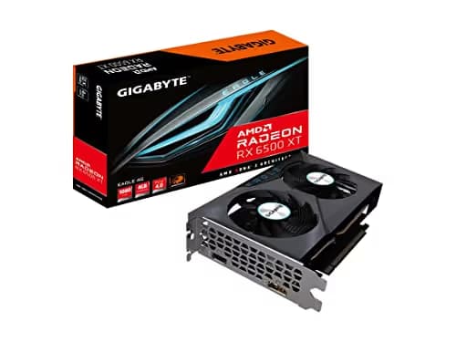 Gigabyte EAGLE Radeon RX 6500 XT 4GB GDDR6 Black image