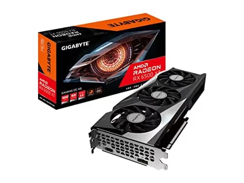 Gigabyte GAMING OC Radeon RX 6500 XT 4GB GDDR6 Black / Gray image