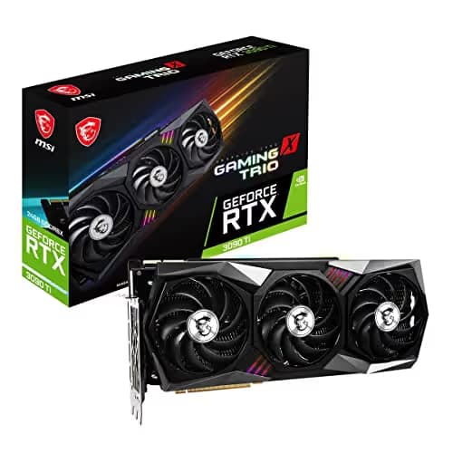 MSI Gaming X Trio GeForce RTX 3090 Ti 24GB GDDR6X Black main image
