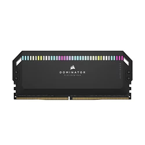 Corsair Dominator Platinum RGB Black / Silver DDR5-5200 CL40 32GB (2x16GB) image