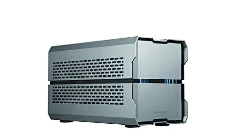 Phanteks EVOLV SHIFT XT Mini-ITX Desktop Silver / Black with Tempered Glass Side Panel and USB 3.2 Gen 2 Type-C, USB 3.2 Gen 1 Type-A main image