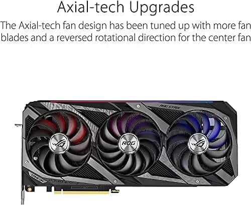 Asus ROG STRIX GAMING OC GeForce RTX 3070 Ti 8 GB image