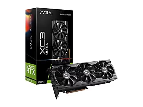 EVGA XC3 ULTRA GAMING GeForce RTX 3070 Ti 8GB GDDR6X Black image