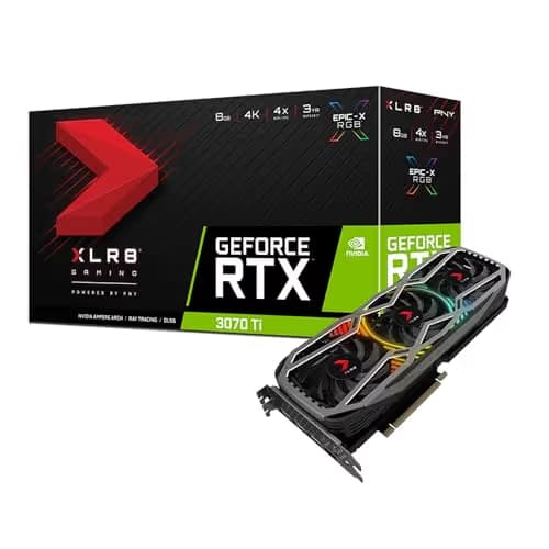 PNY XLR8 GeForce RTX 3070 Ti Video Card VCG3070T8TFXPPB image