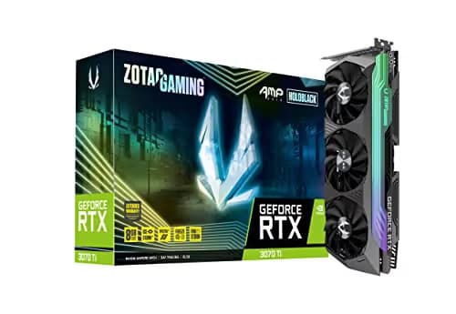 Zotac GeForce RTX 3070 Ti GAMING AMP Holo 8GB GDDR6X Black / Silver main image