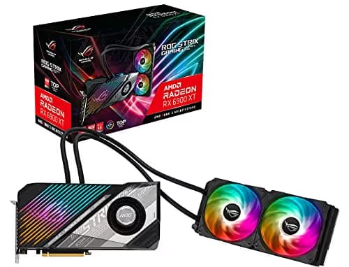 Asus ROG Strix LC Gaming Radeon RX 6900 XT 16GB GDDR6 Black / Silver main image