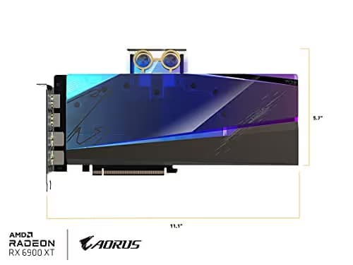 Gigabyte AORUS Radeon RX 6900 XT XTREME WATERFORCE WB 16G image