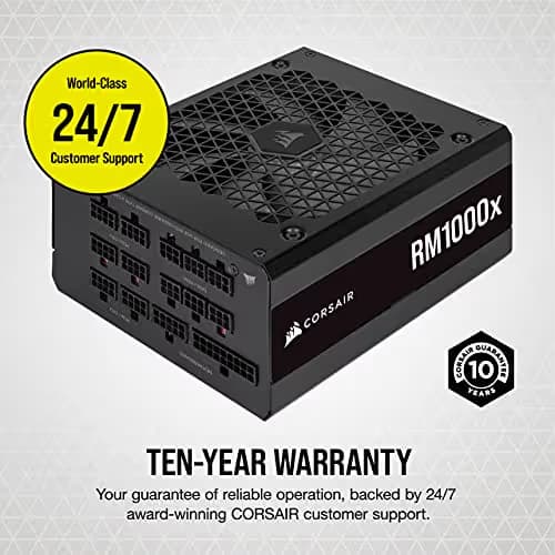 Corsair RM1000x (2021) 1000W 80+ Gold Certified Fully Modular ATX image