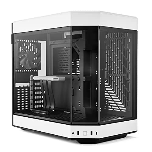 HYTE Y60 ATX Mid Tower White / Black with Tempered Glass Side Panel and USB 3.2 Gen 2 Type-C, USB 3.2 Gen 1 Type-A main image