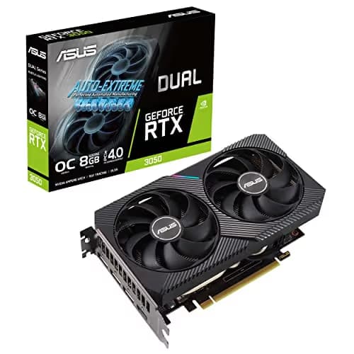 ASUS Dual GeForce RTX 3050 OC Edition 8GB GDDR6 main image