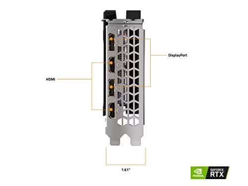 GIGABYTE GeForce RTX 3050 Eagle OC 8G Graphics Card, 2X WINDFORCE Fans, 8GB 128-bit GDDR6, GV-N3050EAGLE OC-8GD Video Card image