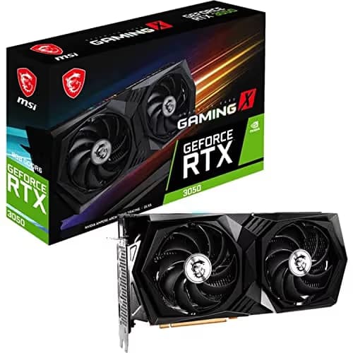 MSI GeForce RTX 3050 GAMING X 8GB main image