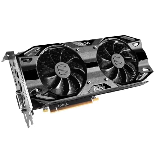 EVGA XC BLACK GeForce RTX 2060 12GB GDDR6 PCI Express 3.0 Video Cards 12G-P4-2261-KR image