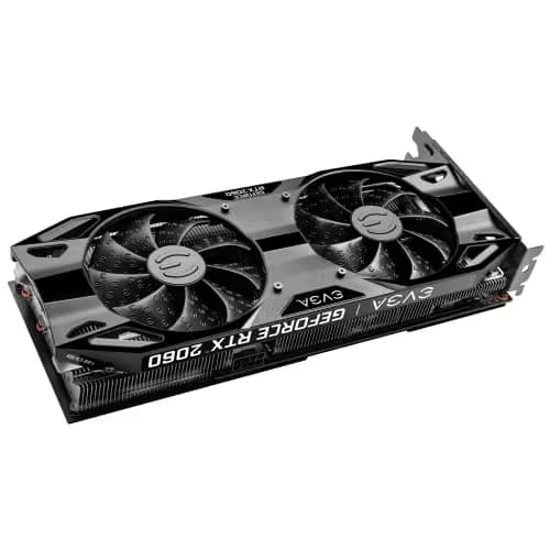 EVGA XC BLACK GeForce RTX 2060 12GB GDDR6 PCI Express 3.0 Video Cards 12G-P4-2261-KR image