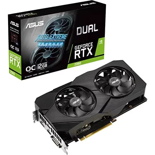 Asus DUAL EVO GeForce RTX 2060 12GB 12GB GDDR6 Black image