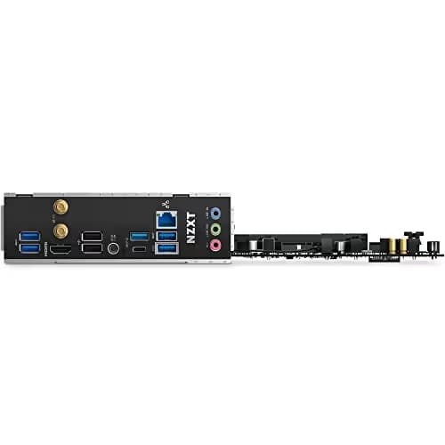 NZXT N5 Z690 Motherboard - N5-Z69XT-B1 - Intel Z690 chipset (Supports 12th Gen CPUs) - ATX Gaming Motherboard - Integrated I/O Shield - WiFi 6E connectivity - Bluetooth V5.2 - Black image