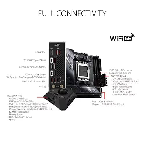 Asus X670E ROG STRIX I GAMING WIFI DDR5 Mini ITX image