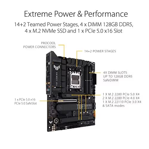 Asus X670E TUF GAMING PLUS WIFI DDR5 ATX image