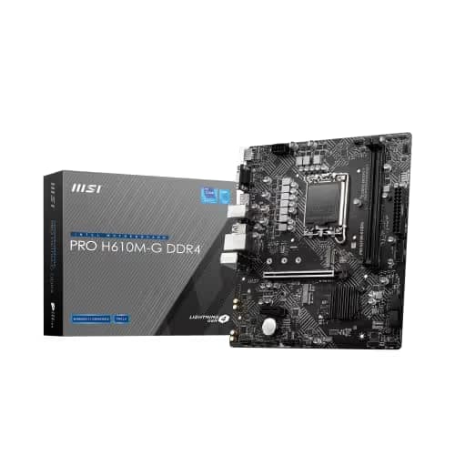 MSI H610 PRO H610M-G LGA1700 DDR4 Micro ATX image