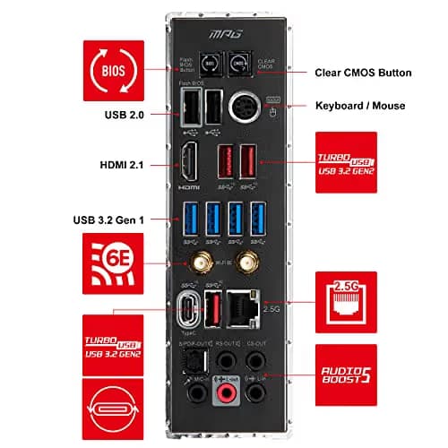 MSI X570S MPG EDGE MAX WiFi AMD AM4 ATX Motherboard image