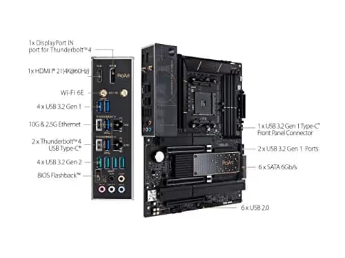 ASUS PROART X570-CREATOR WIFI AM4 AMD X570 SATA 6Gb/s ATX AMD Motherboard image