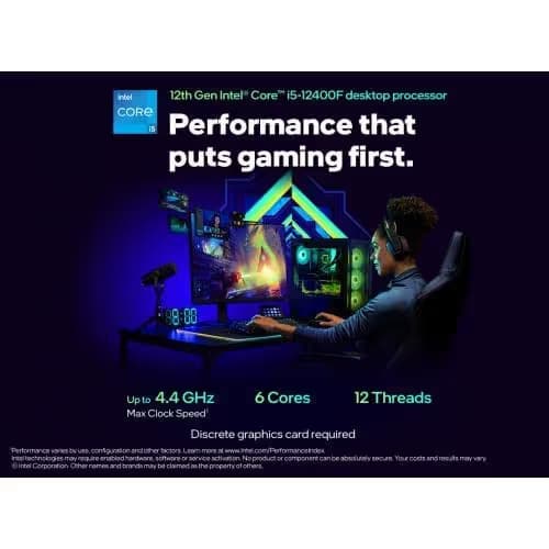 Intel Core i5 12400F 2.5 GHz 6-Core LGA1700 image