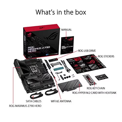 Asus Z790 ROG MAXIMUS HERO LGA1700 DDR5 ATX image