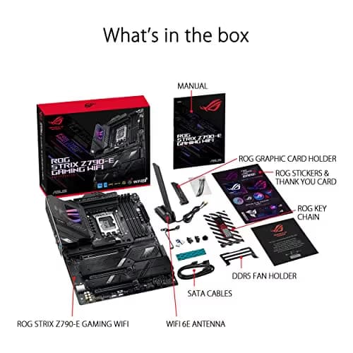 Asus Intel Z790 ROG STRIX Z790-E GAMING WIFI LGA1700 DDR5 ATX image