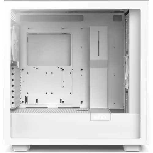 NZXT H7 - CM-H71BW-01 - ATX Mid Tower PC Gaming Case - Front I/O USB Type-C Port - Quick-Release Tempered Glass Side Panel - White image