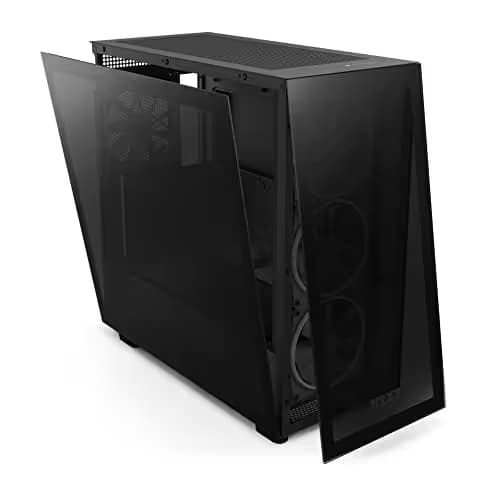 NZXT H7 Elite - CM-H71EB-01 - ATX Mid Tower PC Gaming Case - Front I/O USB Type-C Port - Quick-Release Tempered Glass Side Panel - Black image