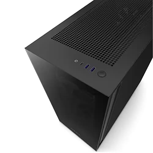 NZXT H7 Elite - CM-H71EB-01 - ATX Mid Tower PC Gaming Case - Front I/O USB Type-C Port - Quick-Release Tempered Glass Side Panel - Black image