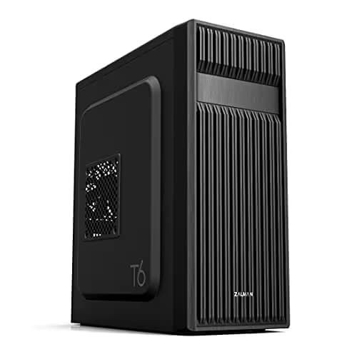 Zalman T6 ATX Mid Tower Black (Front Panel: USB 3.2 Gen 1 Type-A, USB 2.0 Type-A) main image