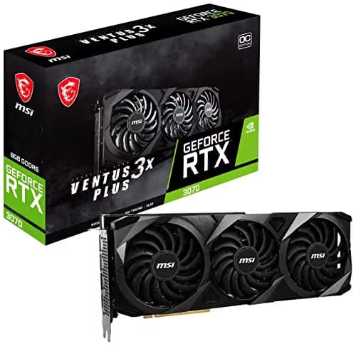 MSI GeForce RTX 3070 VENTUS 3X PLUS 8G OC LHR image